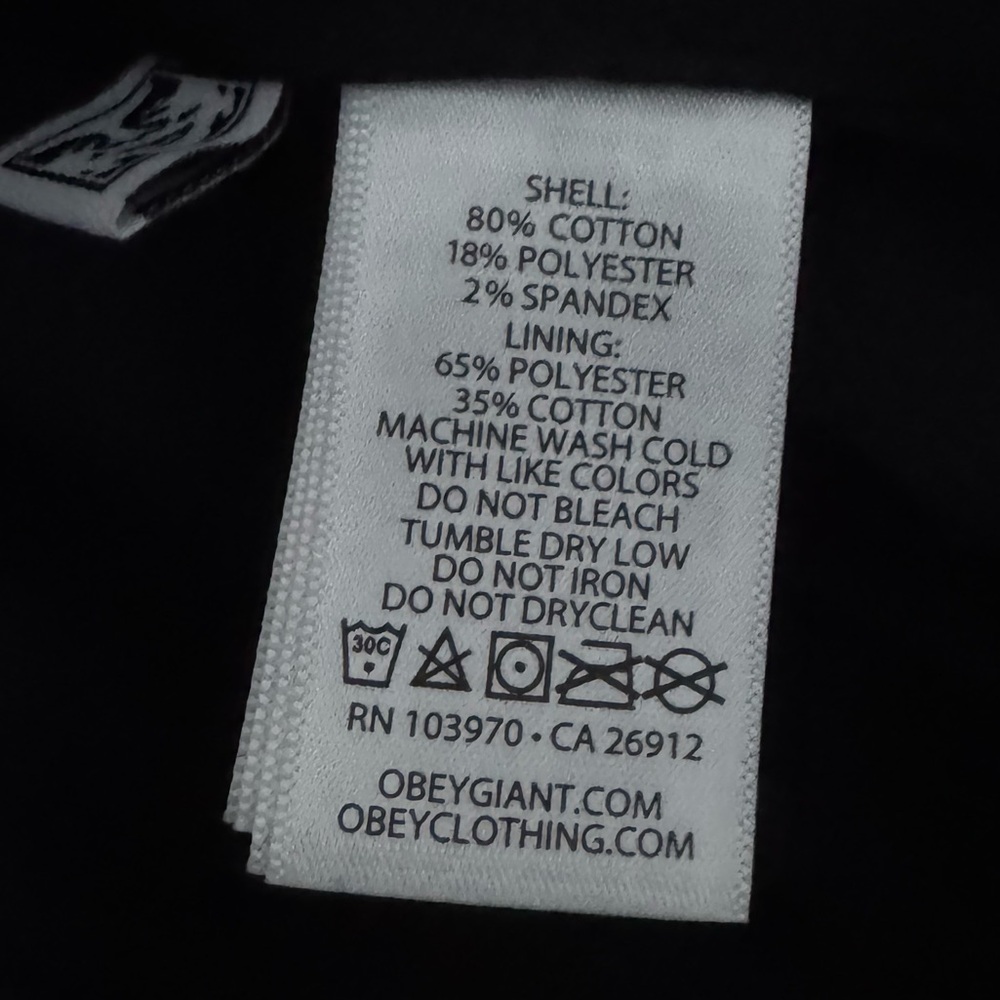 Obey unisex vesta jacket with animal accents - Picture 8 of 8